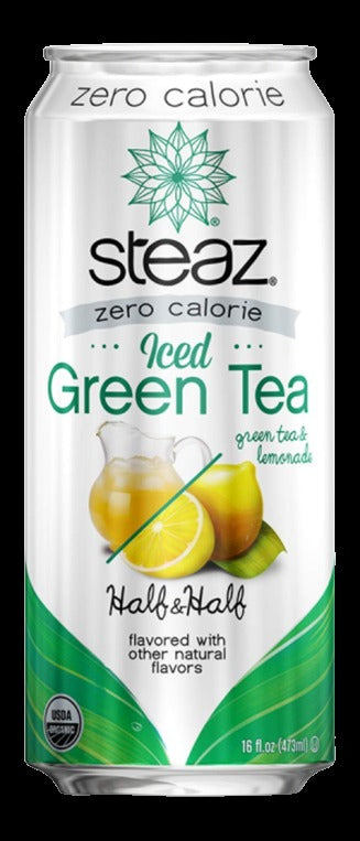 Organic Iced Green Tea with Lemonade