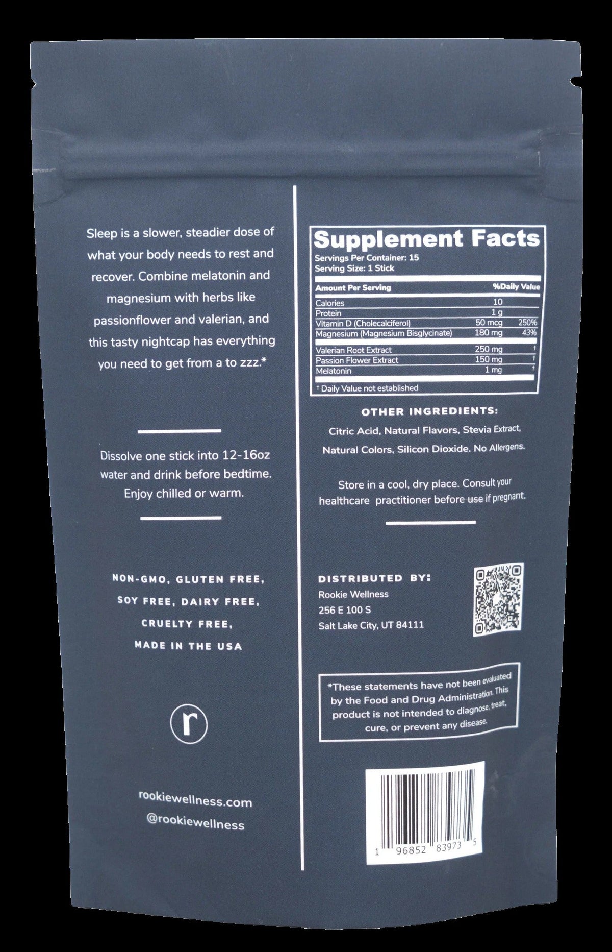 Sleep Black Berry Lemon Drink Mix (15 CT)