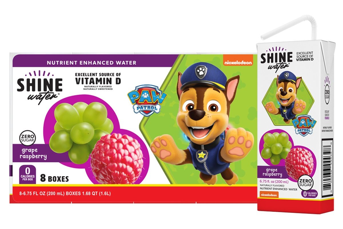 Grape Raspberry Flavored Water (8 Pack)