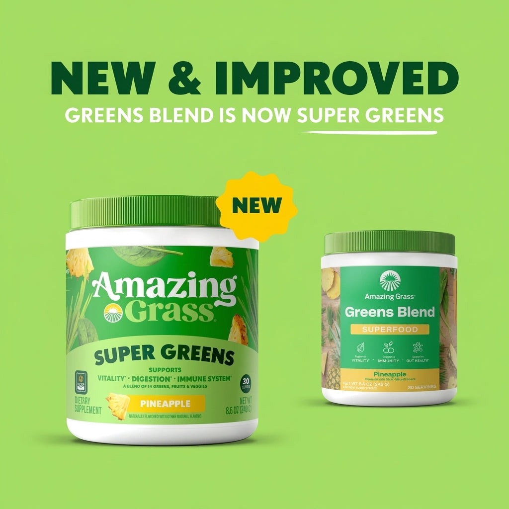 Greens Superfood Powder - Pineapple (30 Servings)