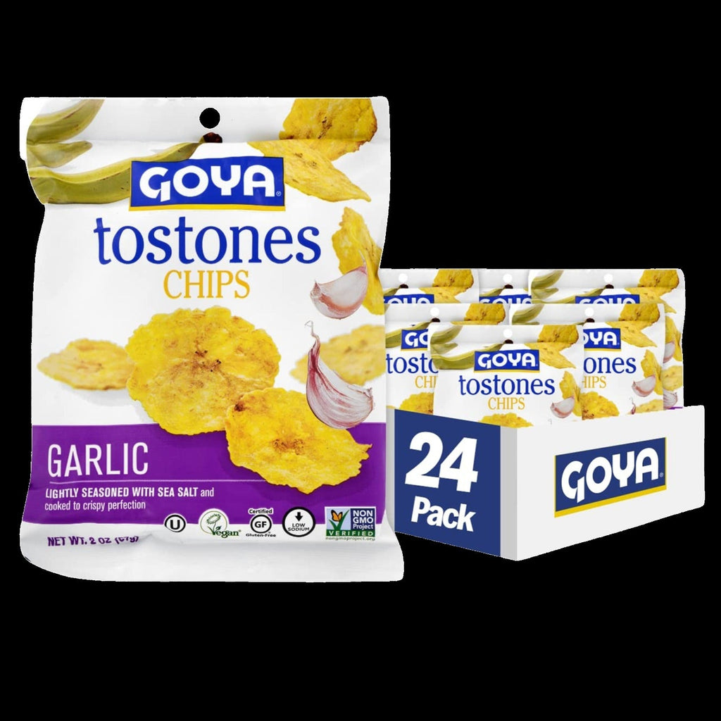Garlic Tostones Chips (24 Pack) (DONT SELL AS CASE TOO BIG)