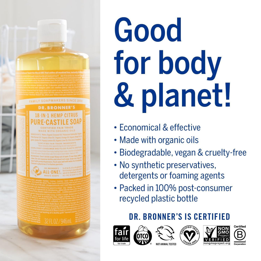 Pure-Castile Magic Soap - Citrus