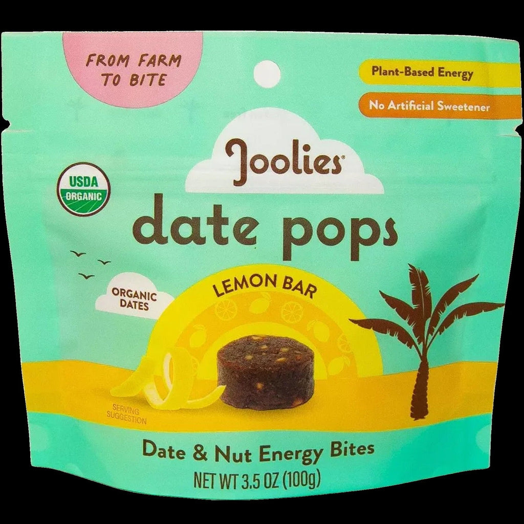 Organic Lemon Bar Date Pops