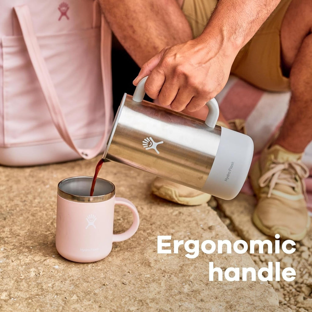 32oz French Press - Birch Gray