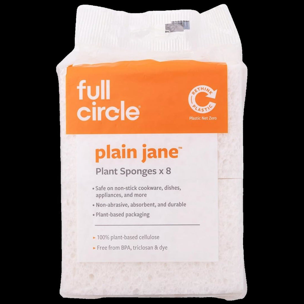 Totally Plant-Based Sponges (8 Pack)