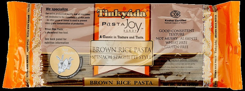 Spinach Brown Rice Spaghetti Style, Gluten Free