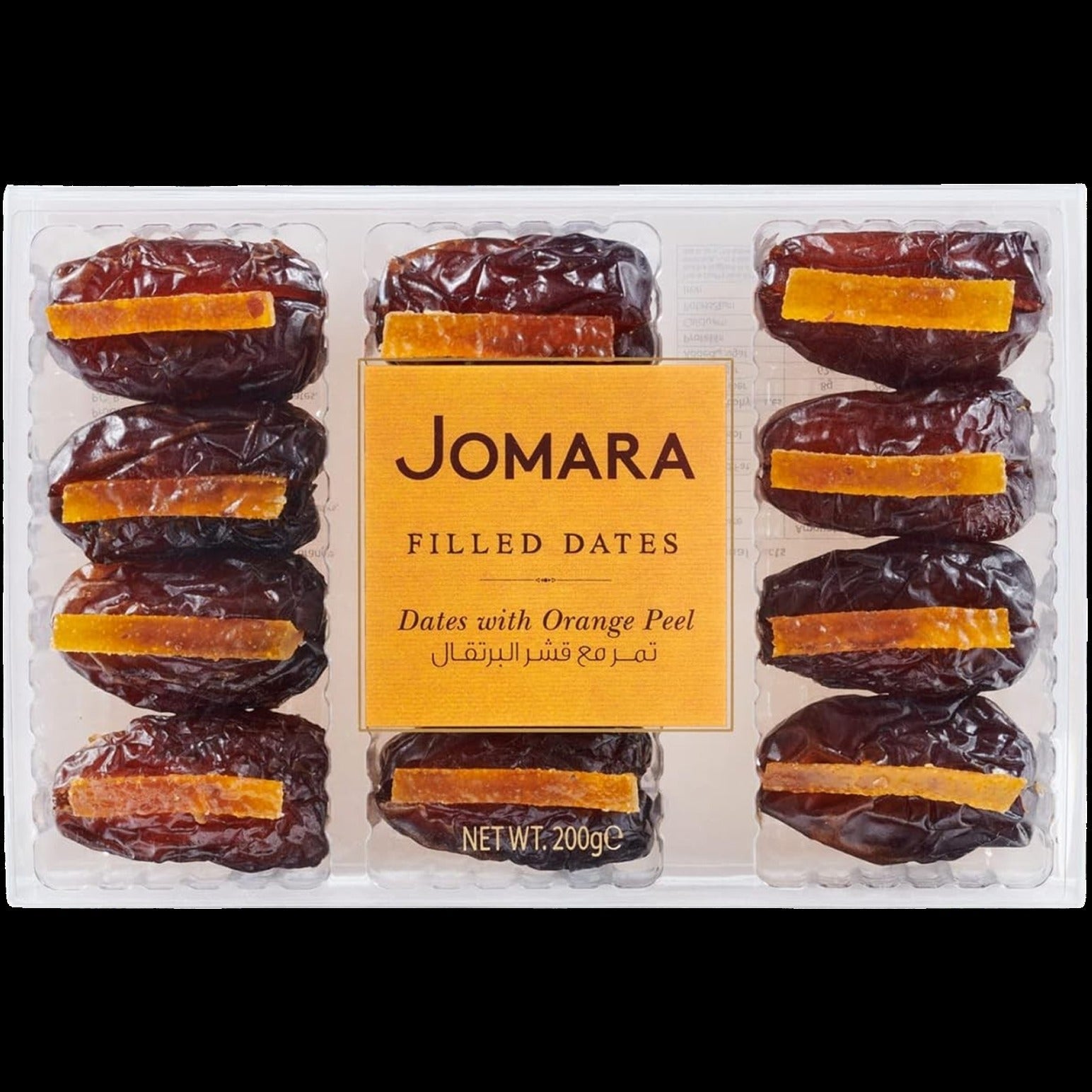 Filled Dates with Orange Peel