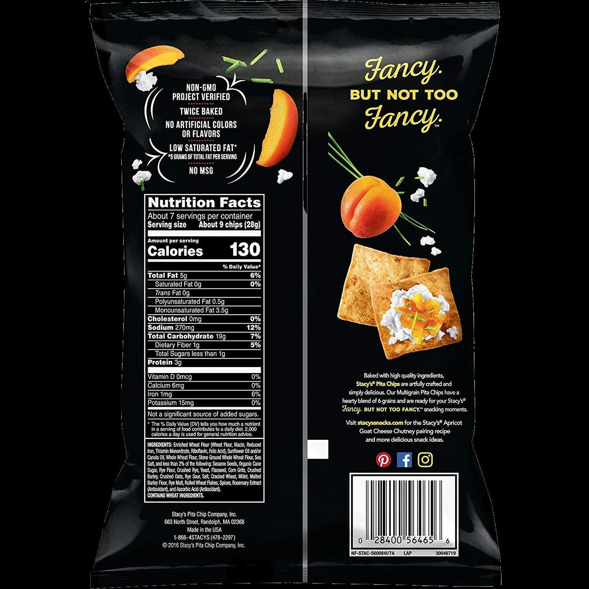 Pita Lg Multgrn Sea Salt