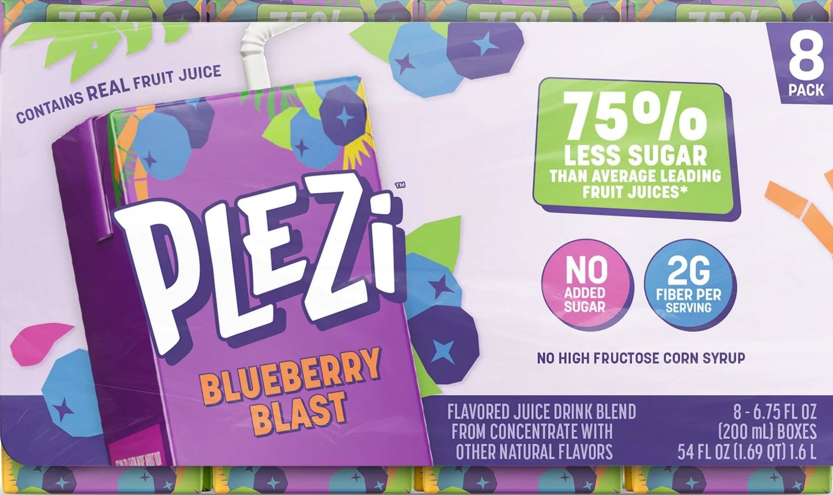 Blueberry Blast Juice Kids (8 Pack)
