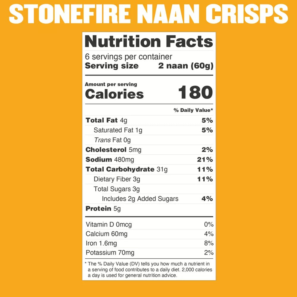 Original Sea Salt Naan Crisps