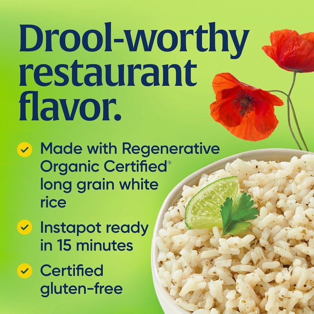 Organic Cilantro Lime Rice Pilaf