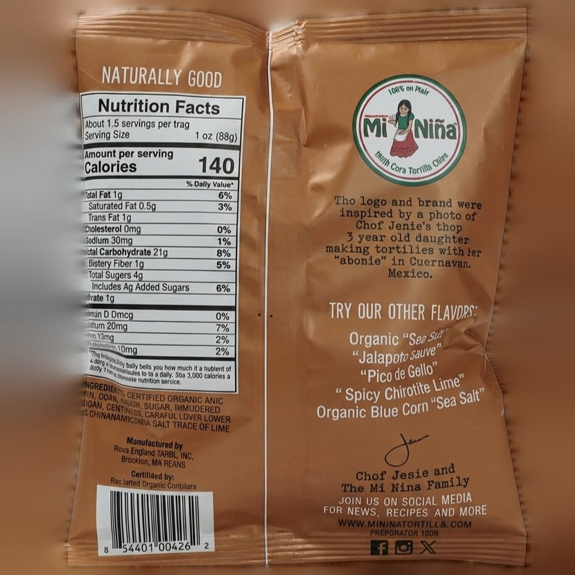 Cinnamon Churro Tortilla Chips (24 CT)