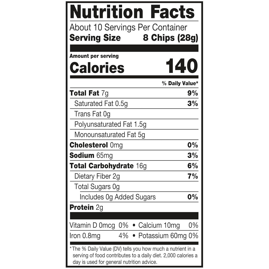 Chia & Quinoa Tortilla Chips