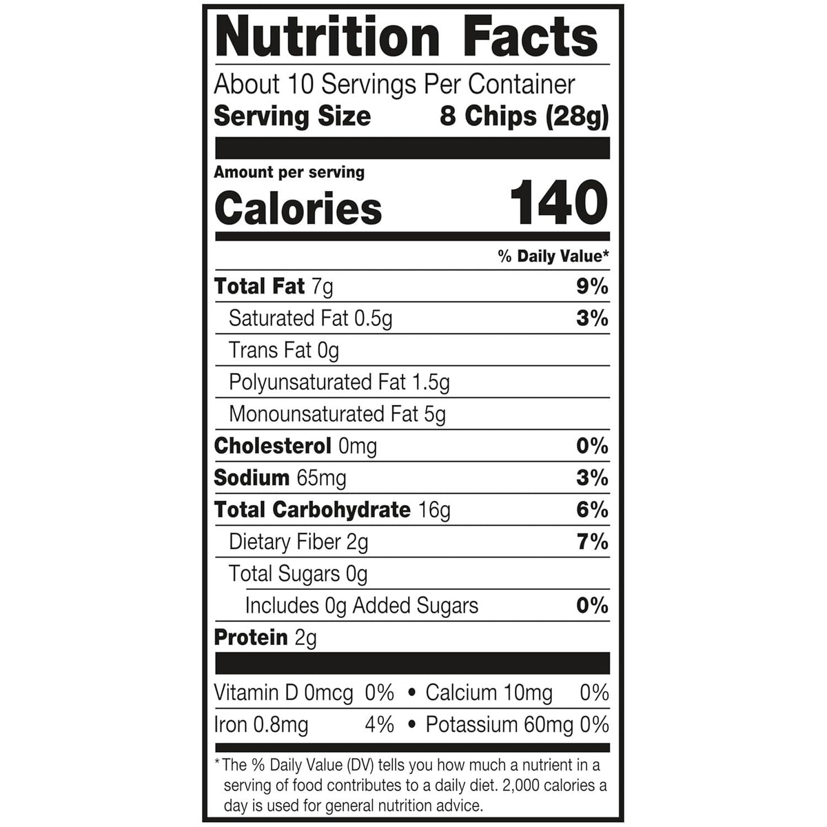 Chia & Quinoa Tortilla Chips