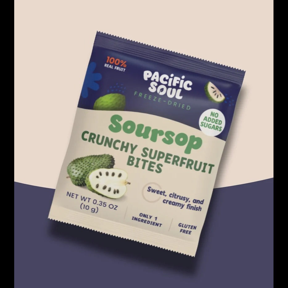 Soursop Crunchy Superfruit Bites (12 Pack)