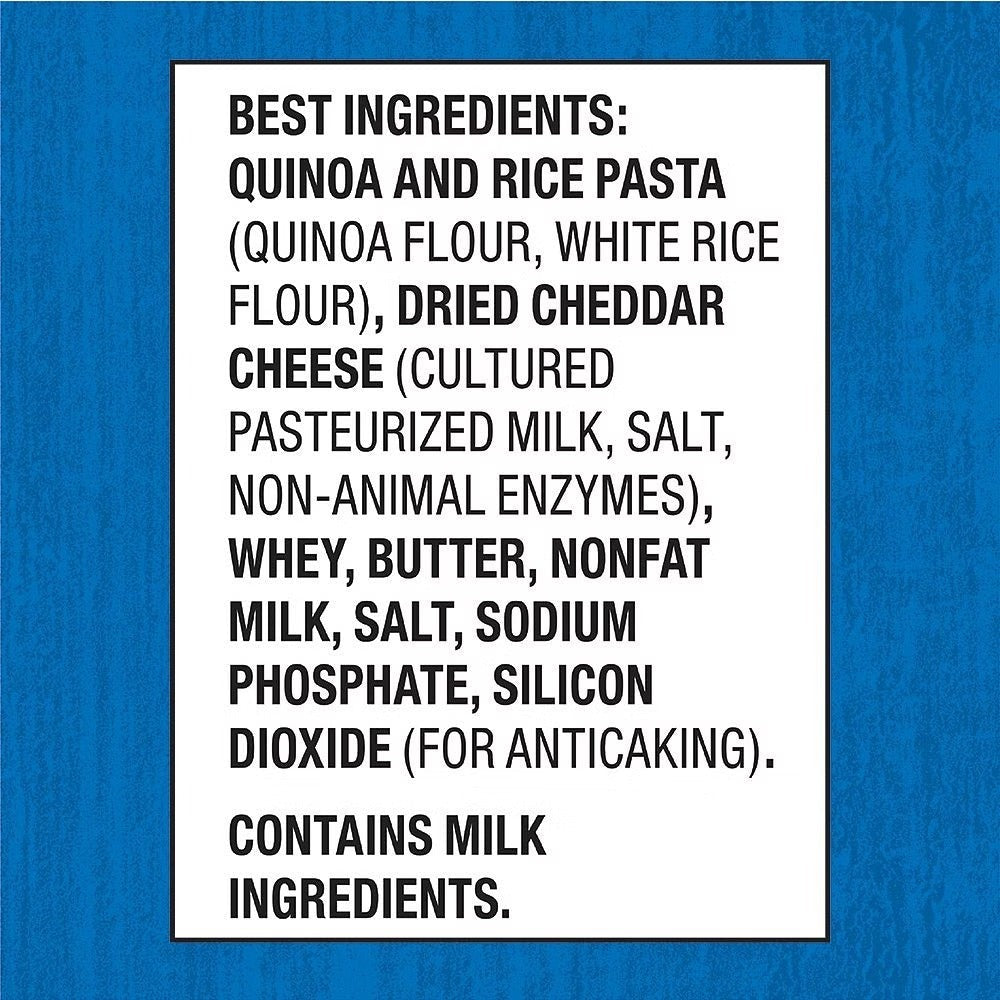 Annie's Rice Pasta & White Cheddar Quinoa