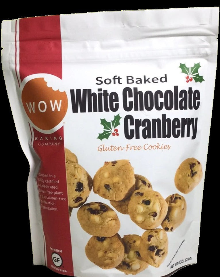 White Chocolate Cranberry Gluten-Free Cookies