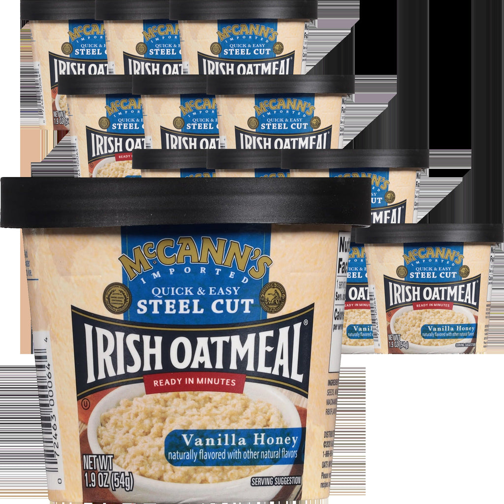 Instant Oatmeal Cup - Vanilla Honey (12 Pack)