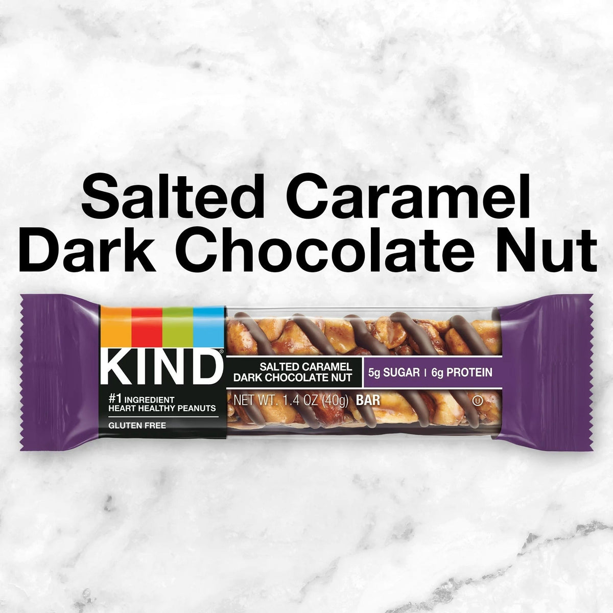 Salted Caramel & Dark Chocolate Nut Bar (12 CT)
