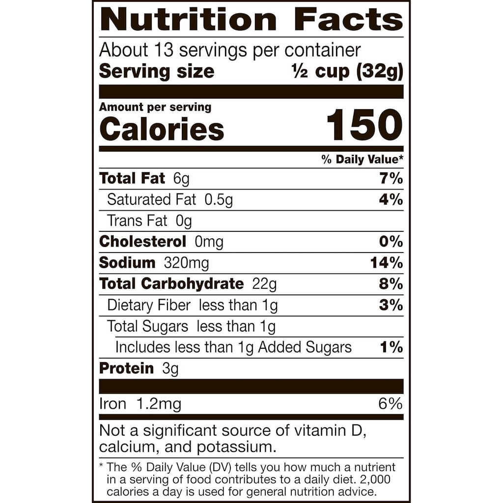 Snack Mix Original Recipe Value Size
