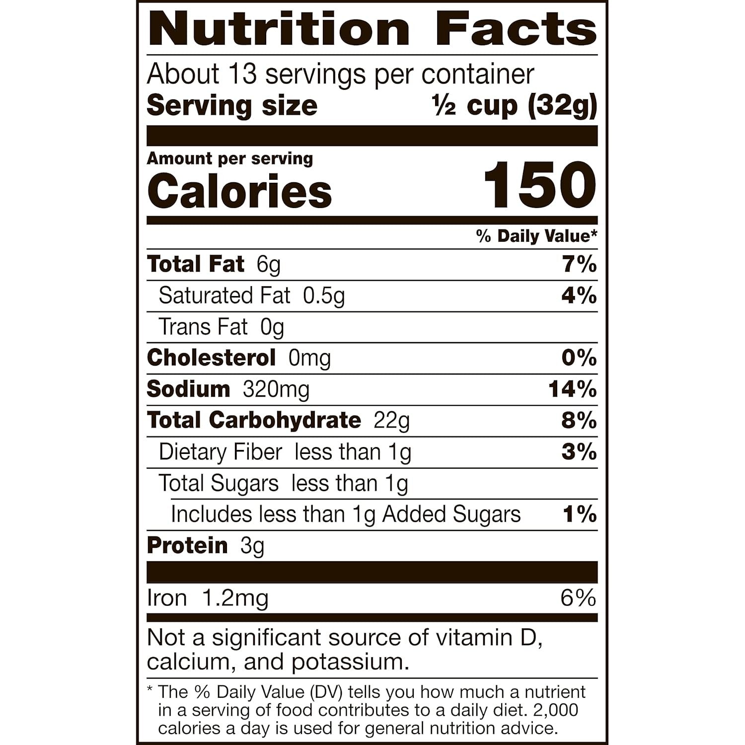 Snack Mix Original Recipe Value Size