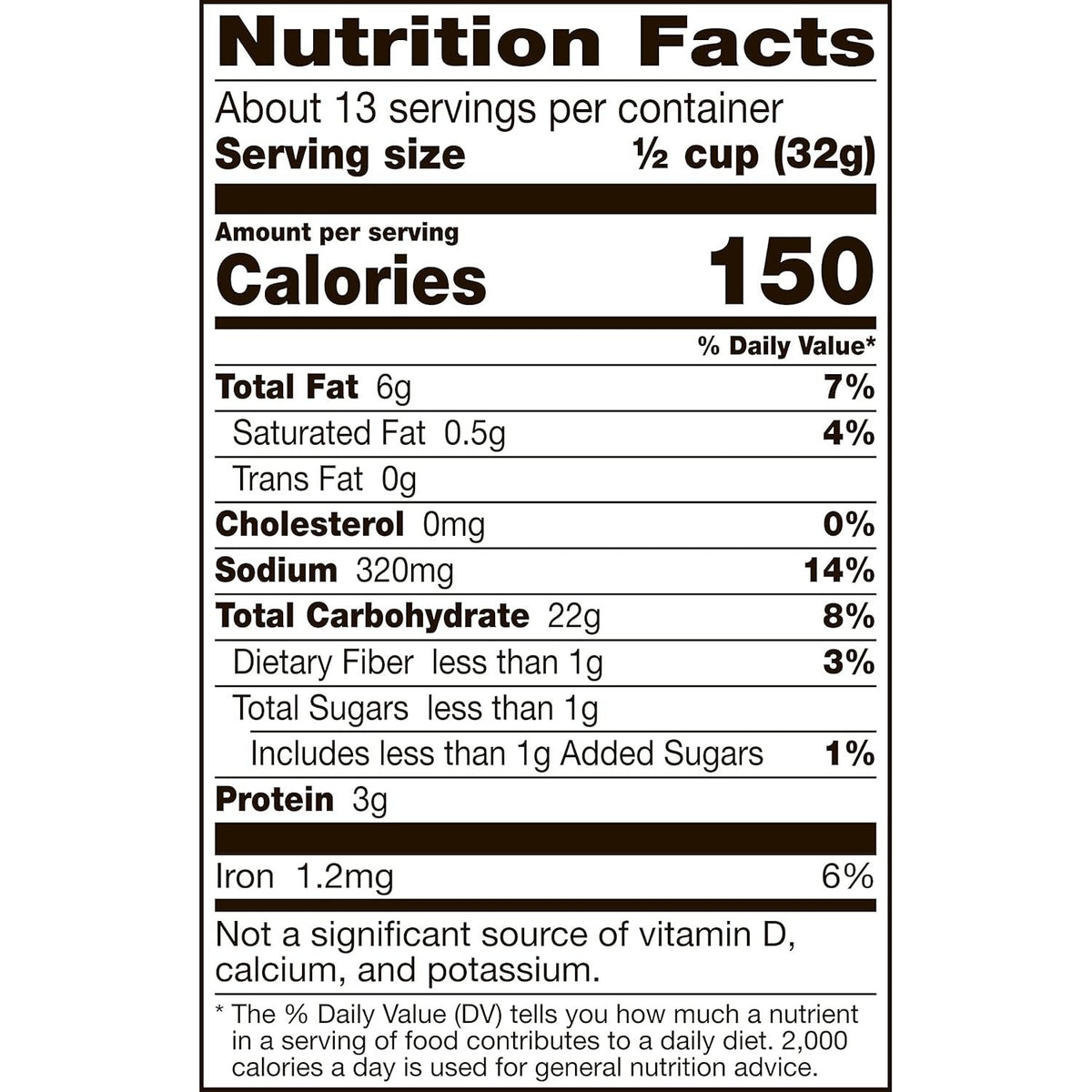 Snack Mix Original Recipe Value Size