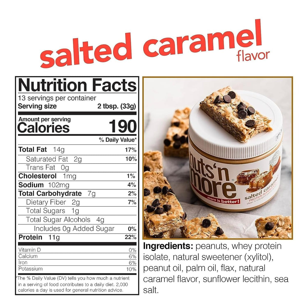 Peanut Butter Salted Caramel Spread