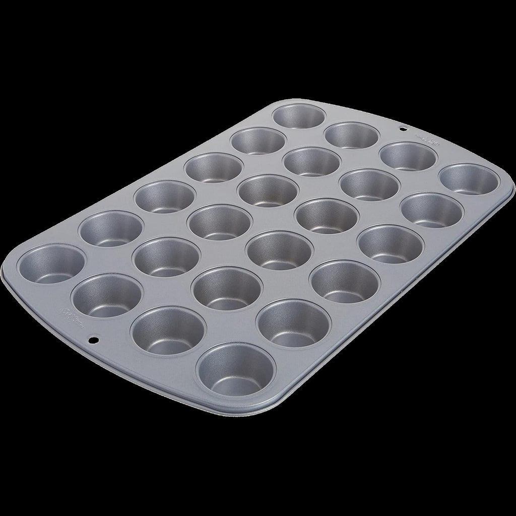 Recipe Right 24 Cup Mini Muffin Pan - Silver
