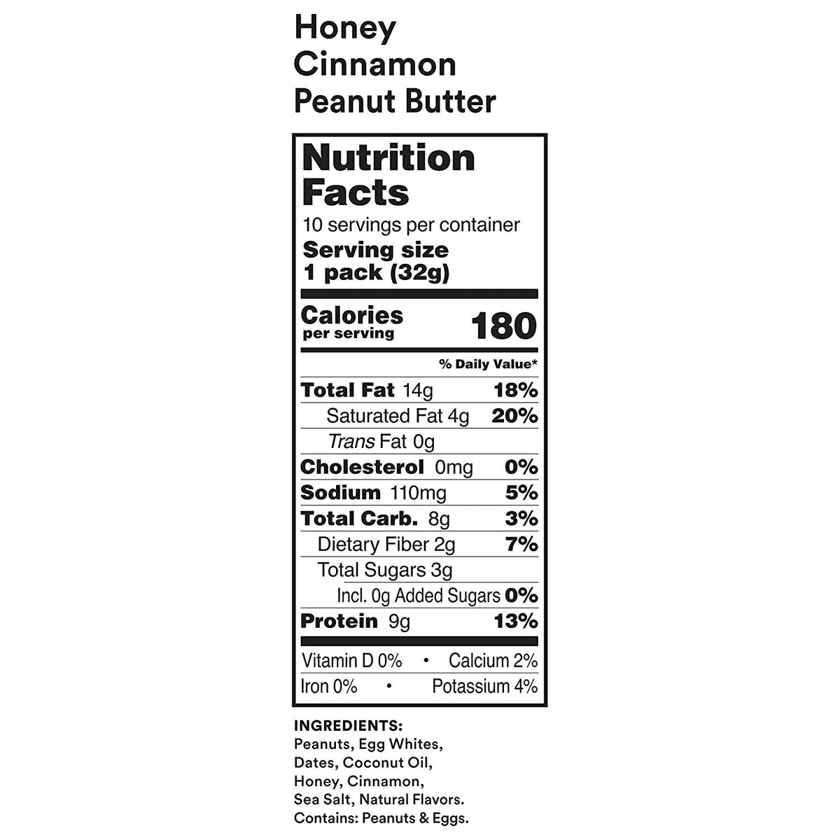 Peanut Butter Honey Cinnamon Spread