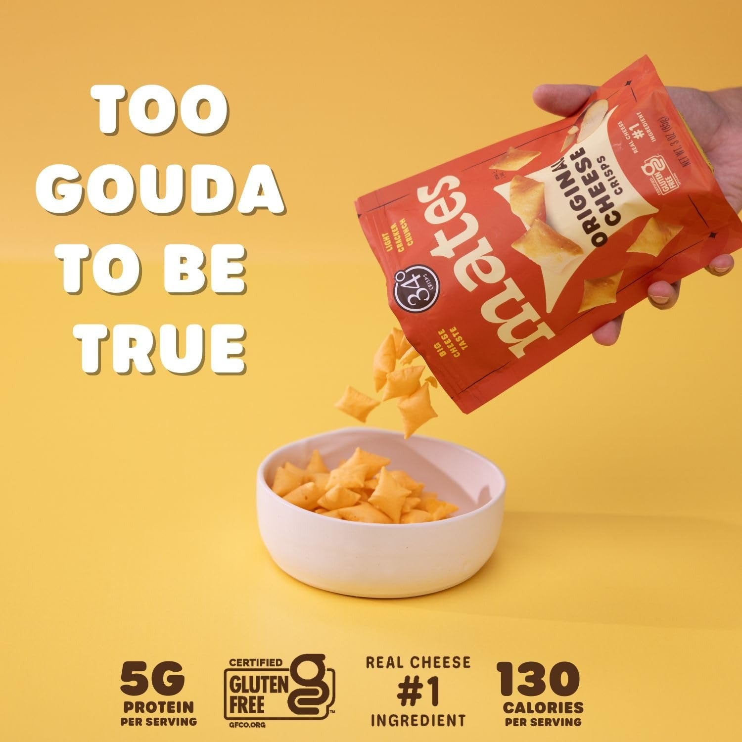 Mates Original Cheese Crisps