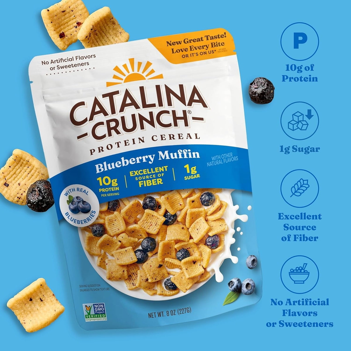 Blueberry Muffin Protein Cereal