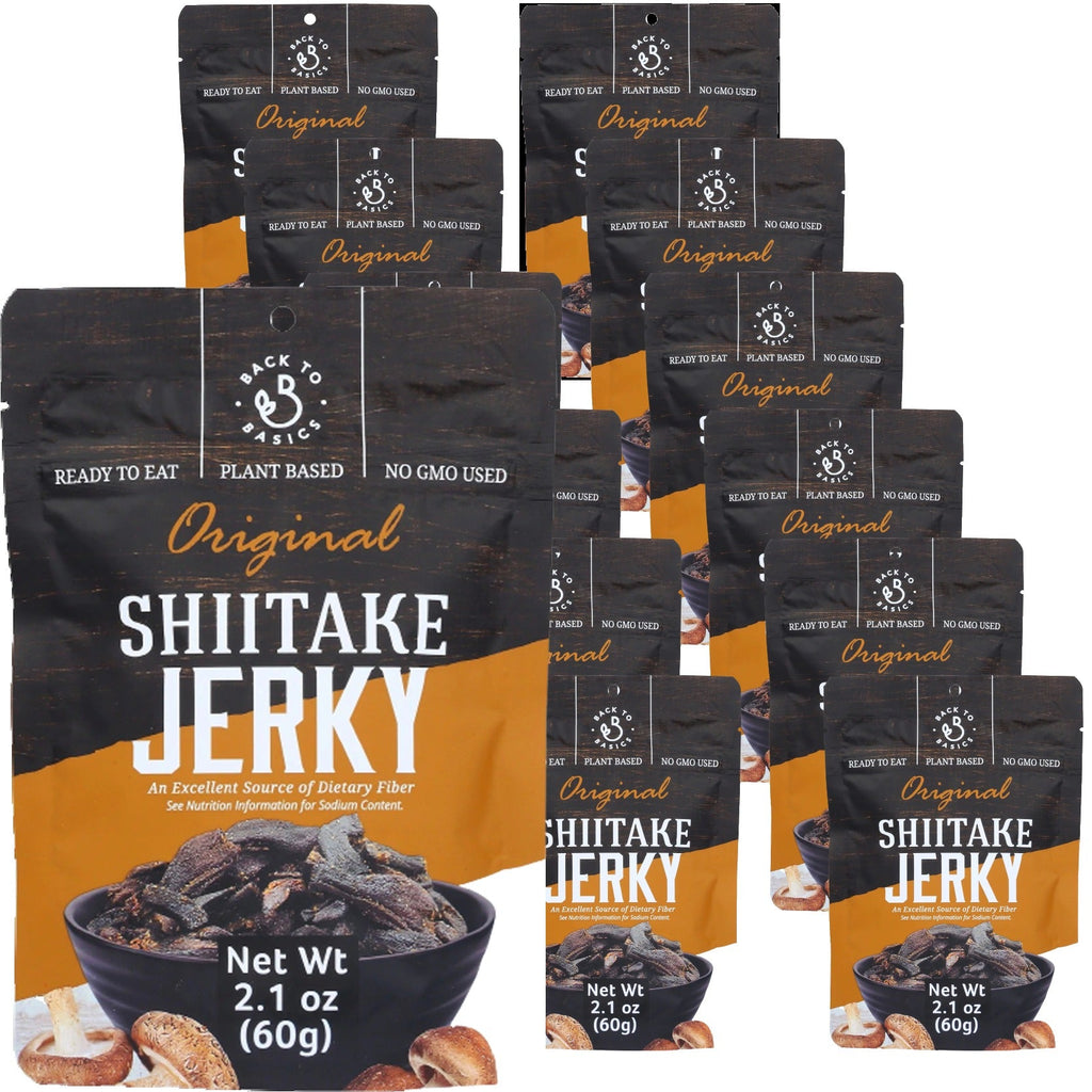 Shiitake Jerky Mushroom (12 Pack)