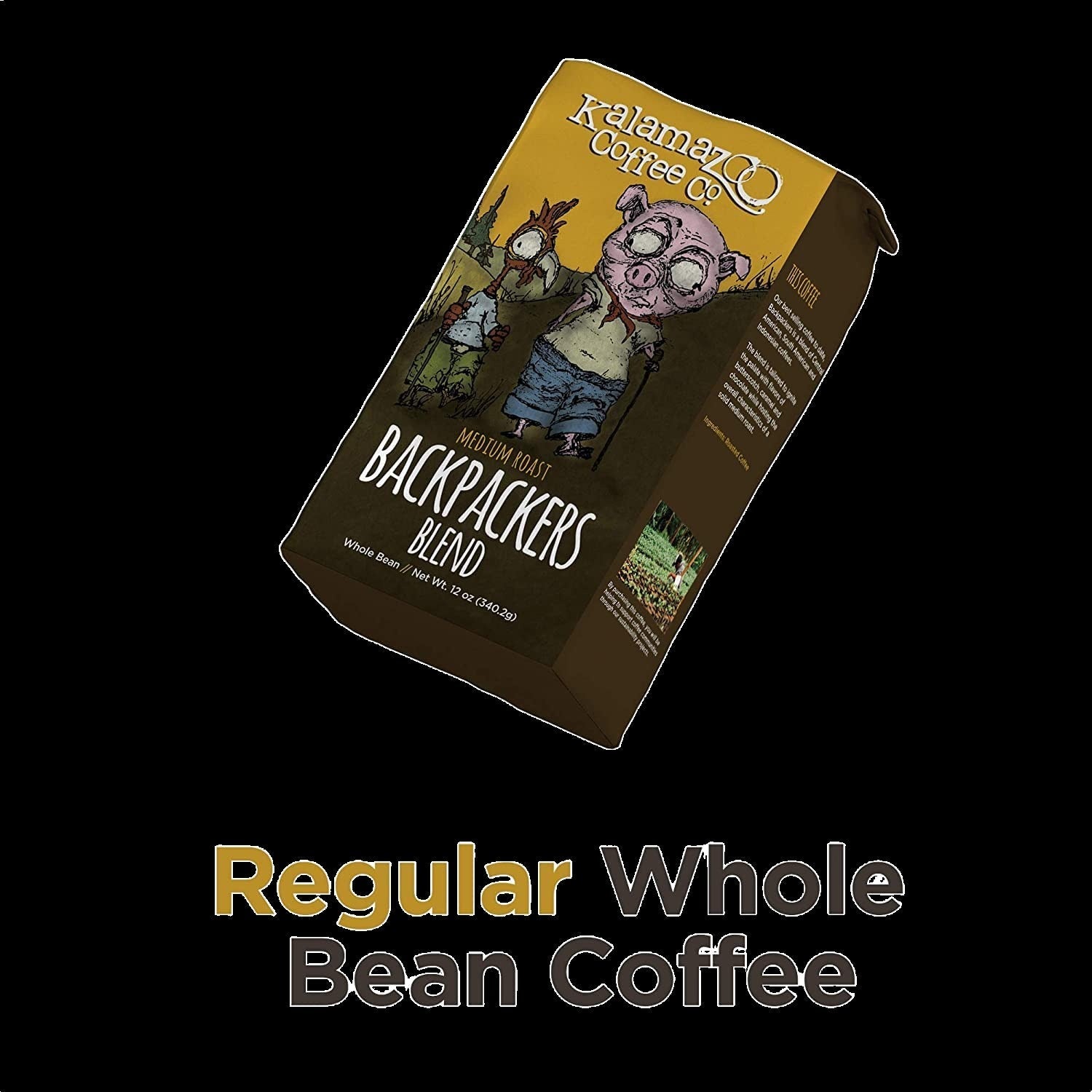 Backpacker Medium Roast Whole Bean Coffee