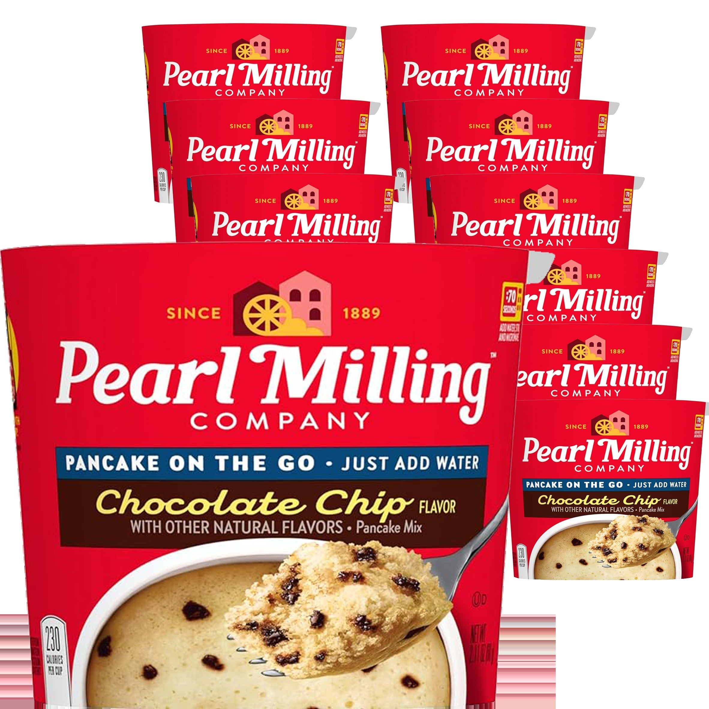 Chocolate Chip Pancake Cups (12 Pack)