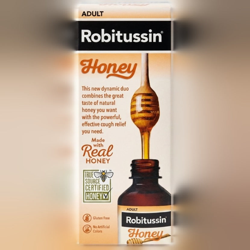 Honey Severe Cough, Flu & Sore Throat Medicine