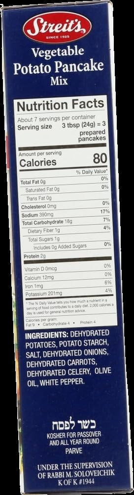 Vegetable Potato Pancake Mix