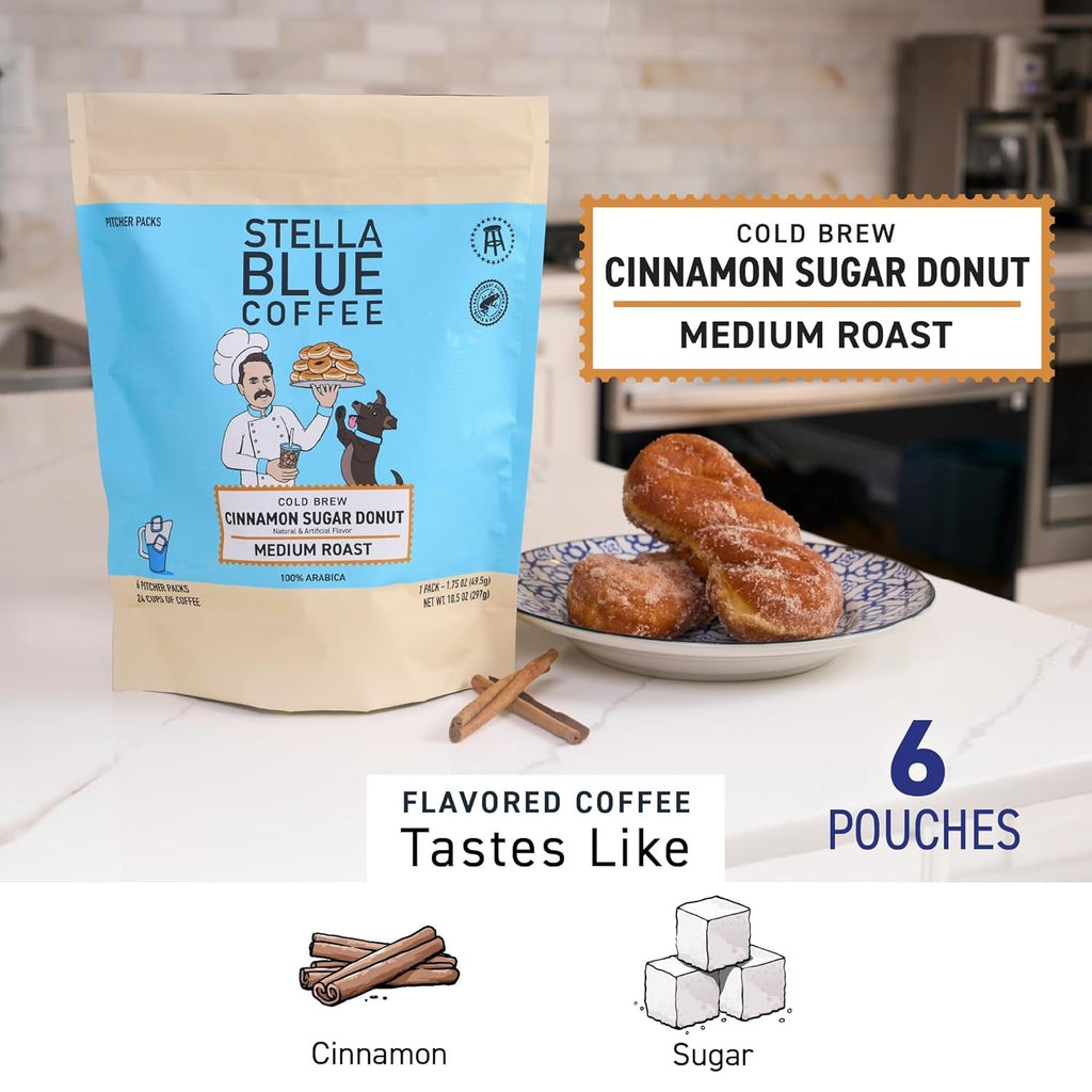 Cinnamon Sugar Medium Roast Cold Brew Bags (6 CT)