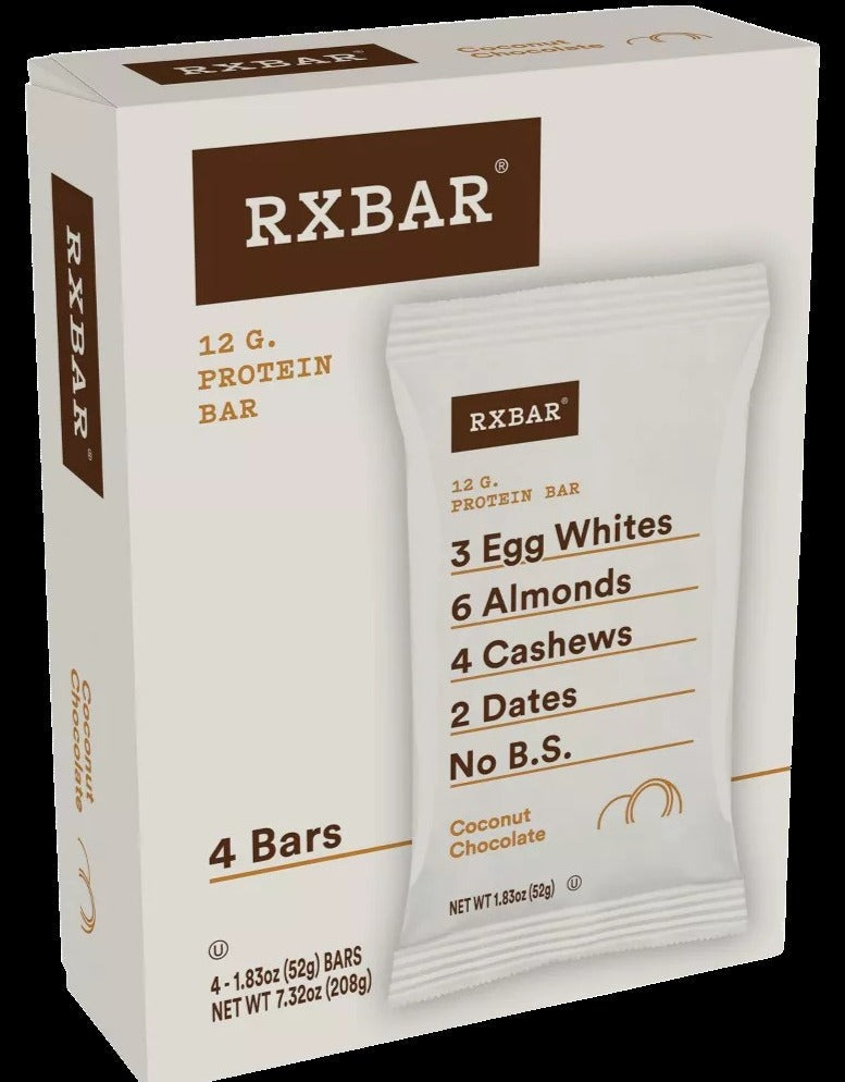Coconut Chocolate Bar 4 Pack