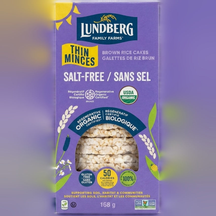 Thin Stackers Salt Free Brown Rice Cakes