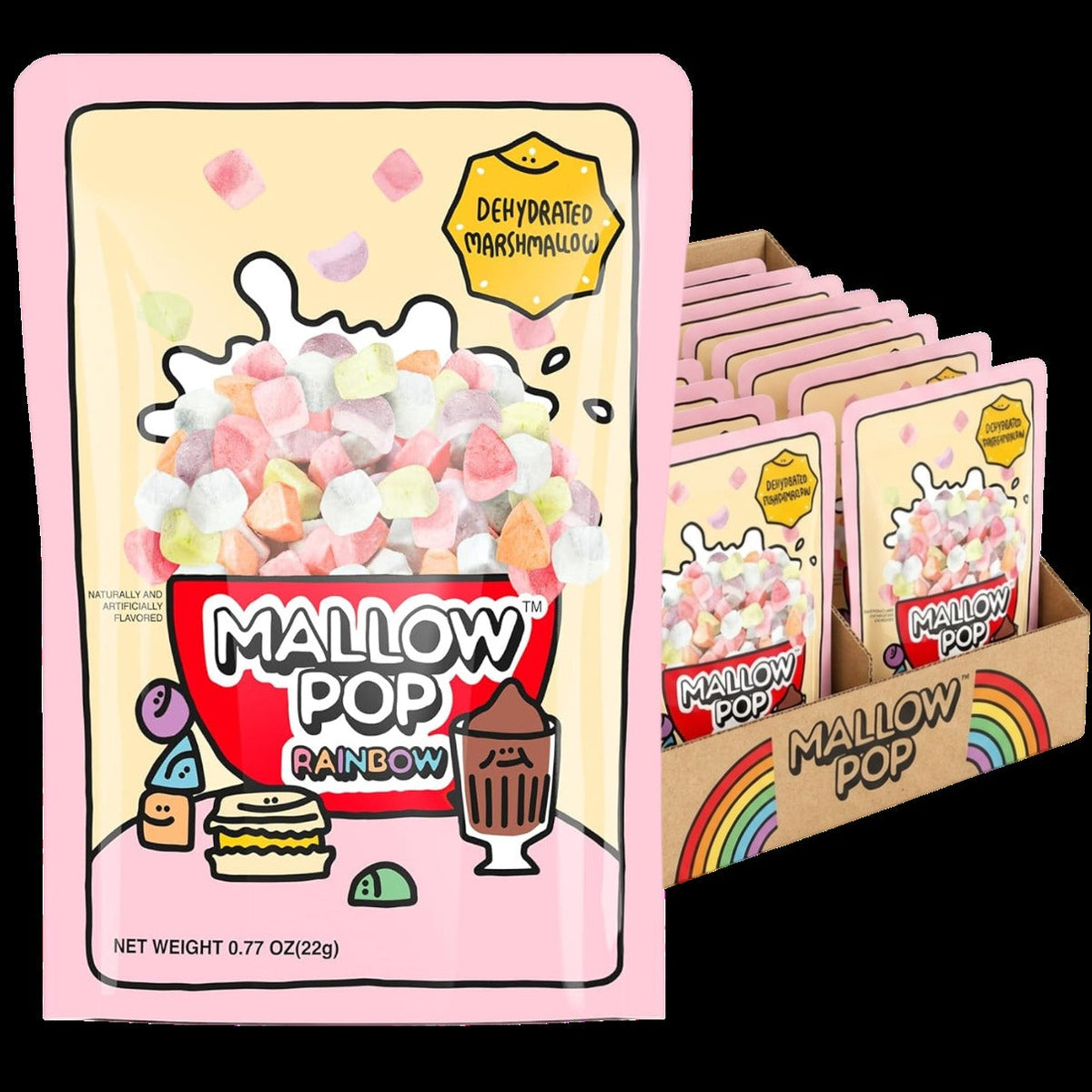 Mallow Pop Rainbow (12 Pack)