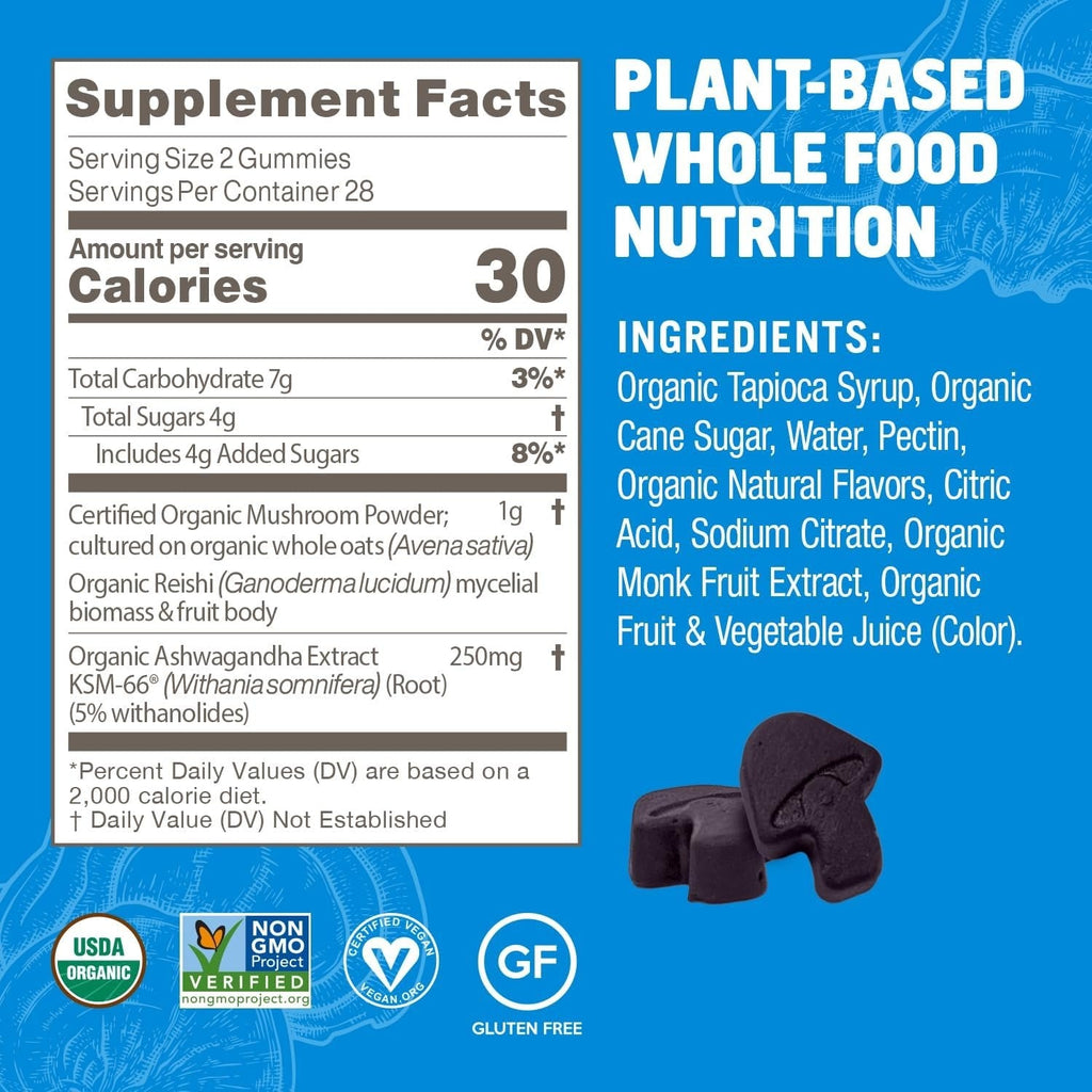 Relax Mushroom Gummies (56 CT)