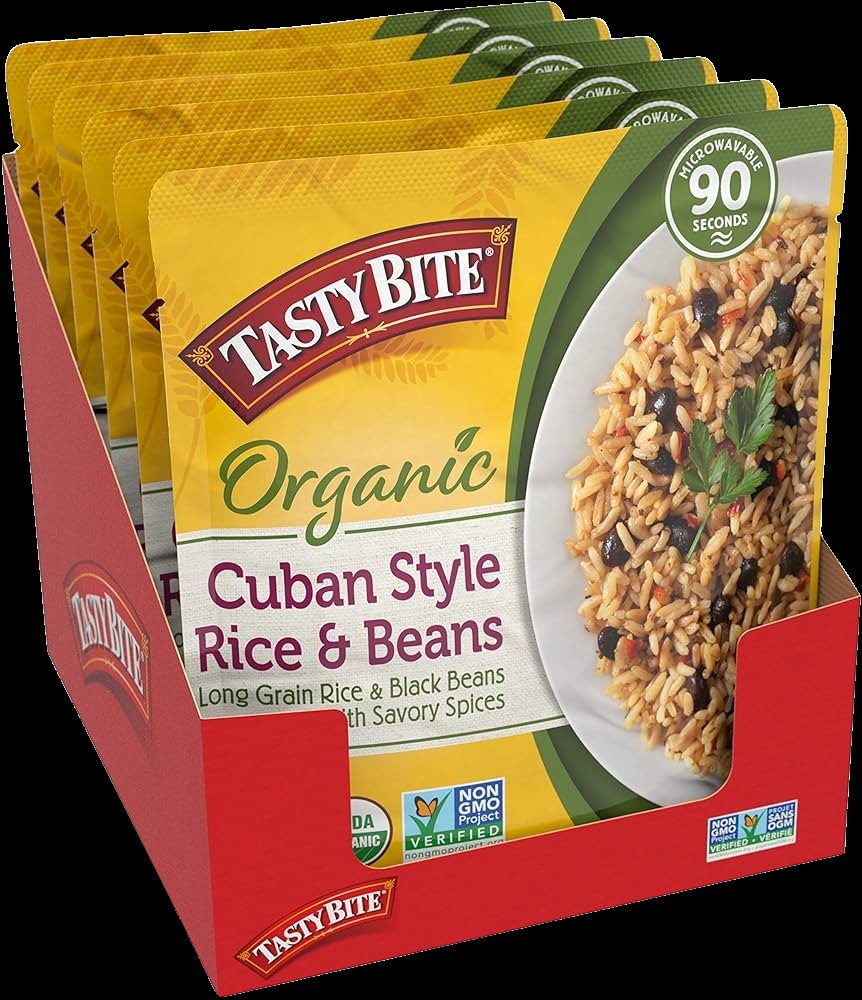 Cuban Style Rice & Beans (6 Pack Case)