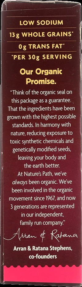 Organic Dark Chocolate & Red Berries Granola Bars 6Pk