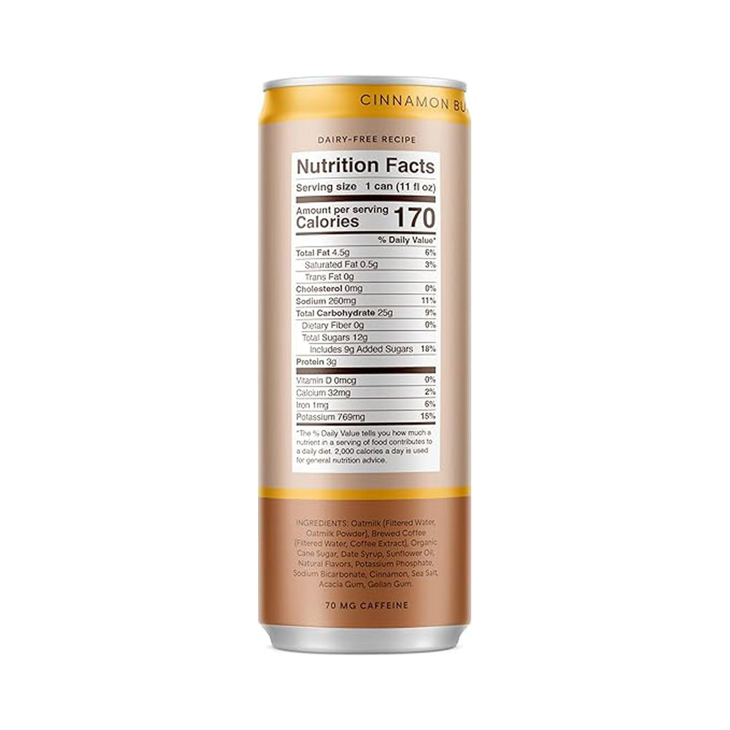 Cinnamon Bun Oat Milk Latte (12 Pack)
