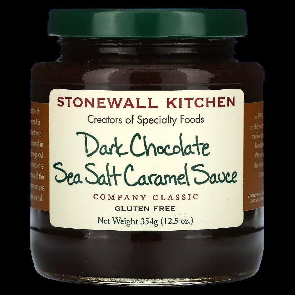 Dark Chocolate Sea Salt Caramel Sauce