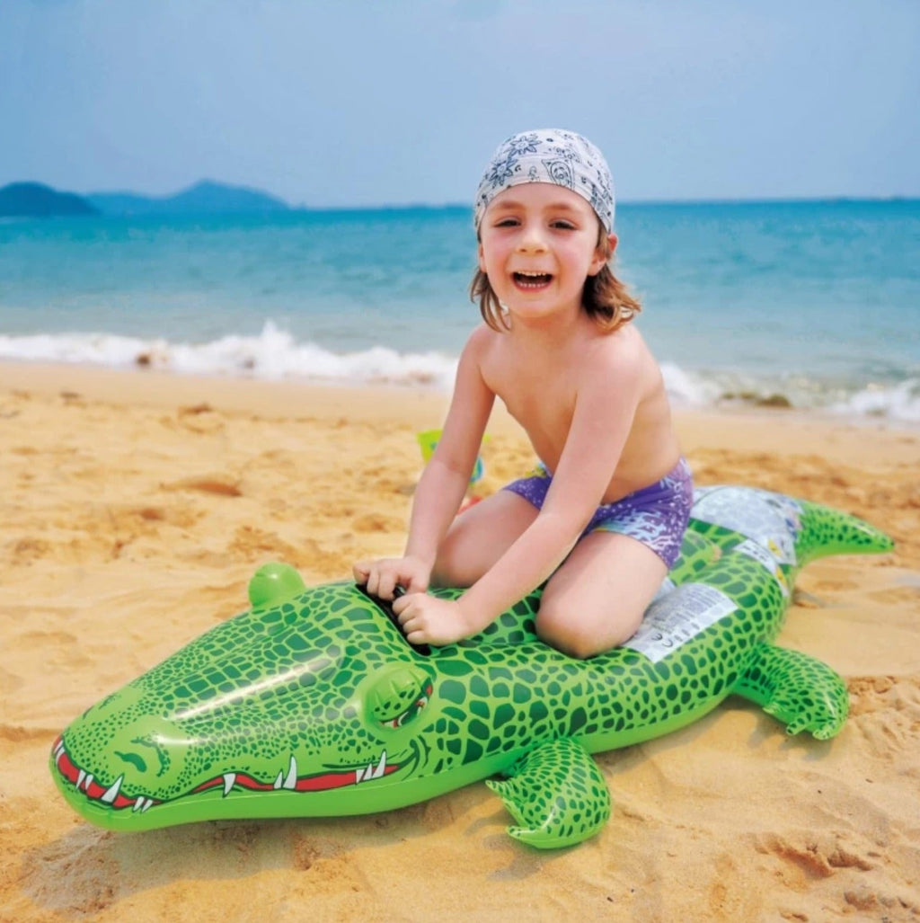 Inflatable Float Crocodile Rider