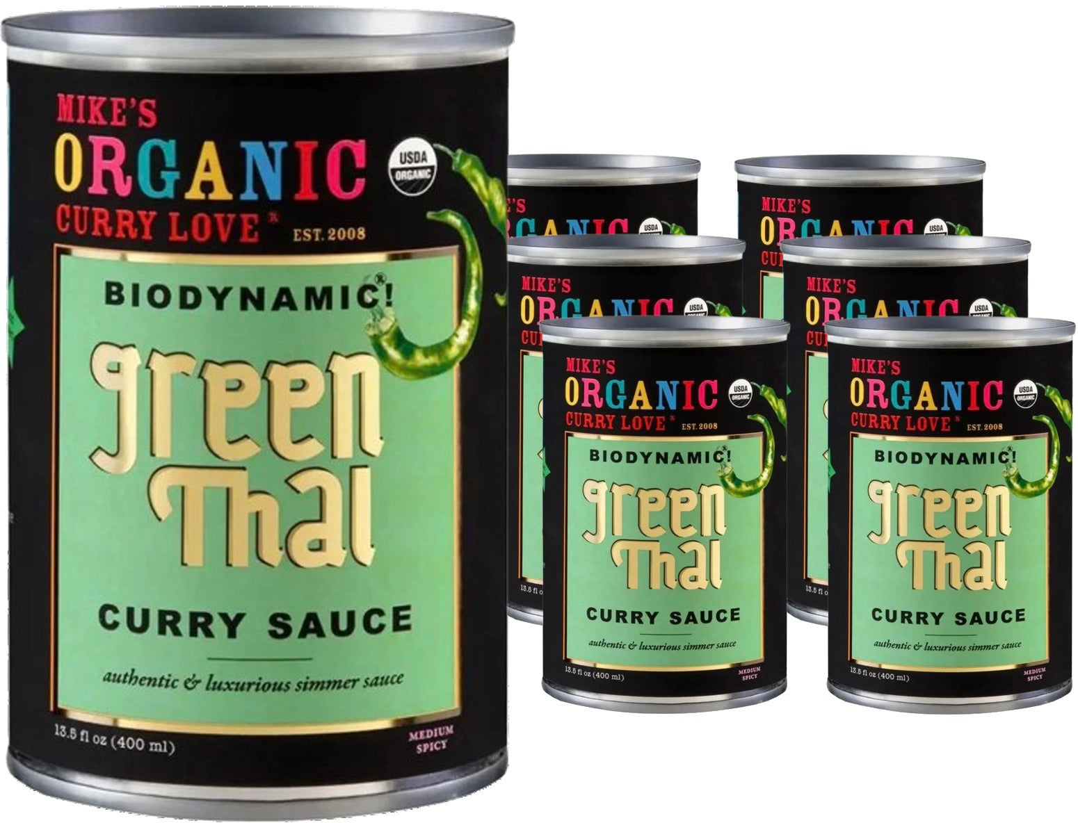 Green Thai Curry Sauce (6 Pack)