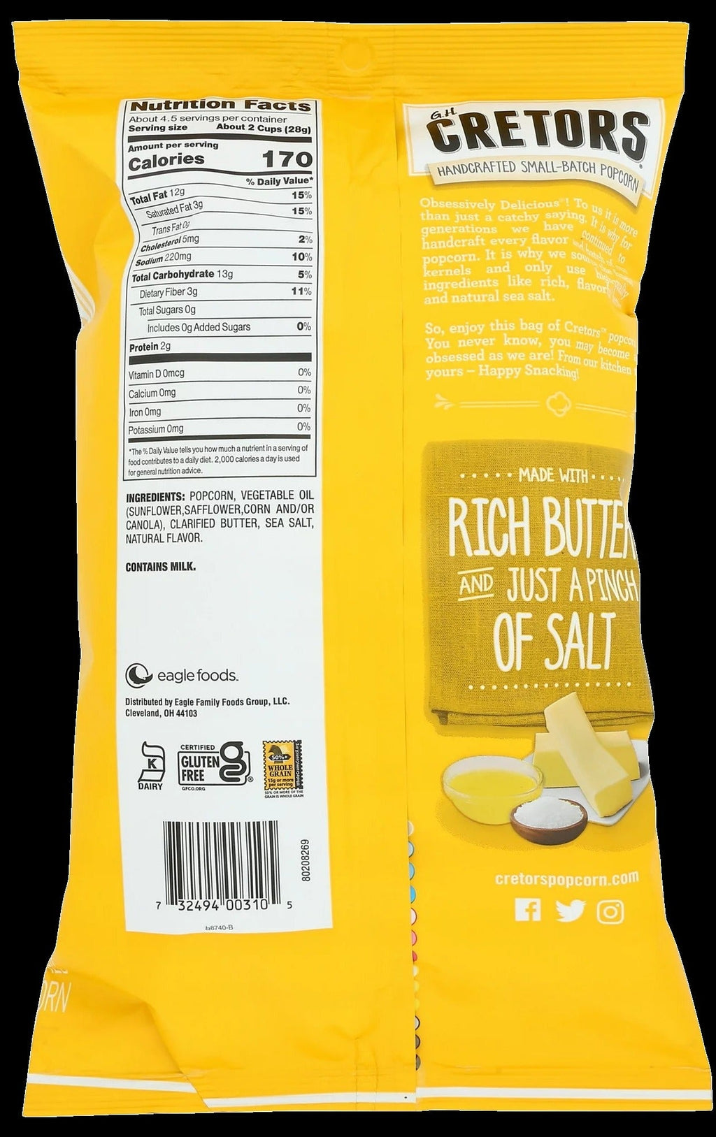 Farmhouse Butter Popcorn