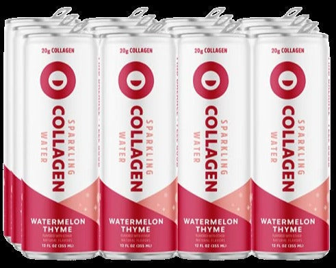 Watermelon Thyme Infused Collagen Water (12 Pack)