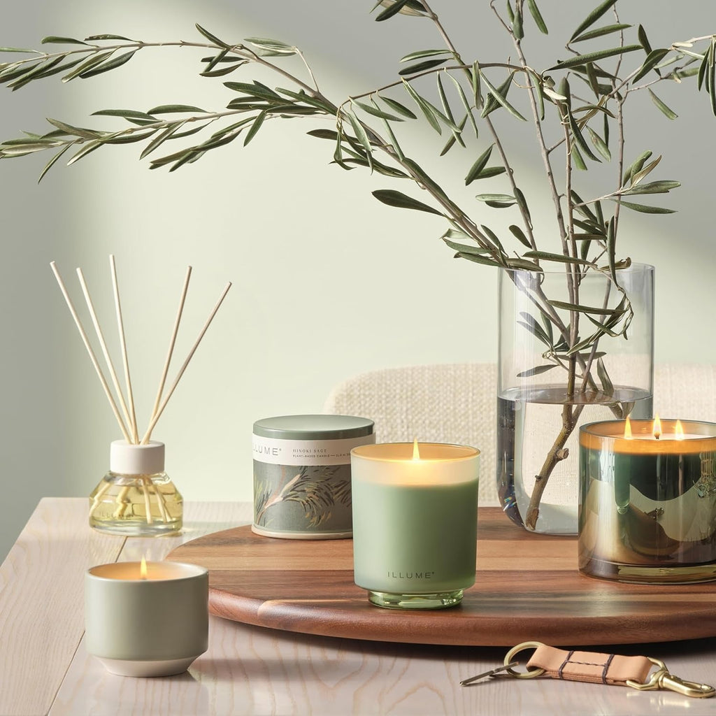 Vanity Large Tin Candle - Hinoki Sage